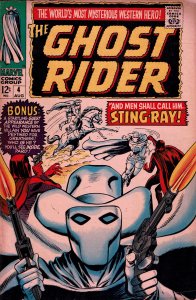 Ghost Rider #4, VG 4.0  1967 Silver Age Western