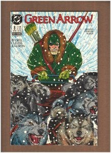 Green Arrow #8 DC Comics 1988 Mike Grell NM- 9.2