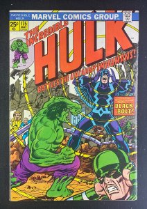 Incredible Hulk (1968) #175 FN (6.0) Black Bolt