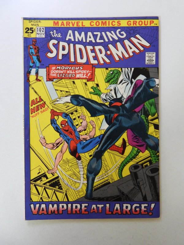 Amazing Spider-Man #102 VF- condition 2nd appearance of Morbius