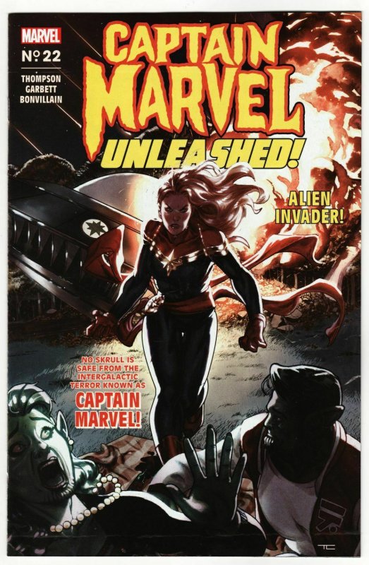 Captain Marvel #22 Horror Unleashed Cvr | 1st Appearance of SORA (2020) NM