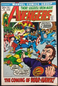 Avengers (1963) 98 FN+ (6.5) Barry Smith cover & art