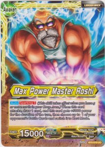 Dragon Ball Super CCG - Miraculous Revival - Master Roshi/Max Power Master Ros