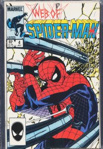 Web of Spider-Man #4 (1985) Spider-Man