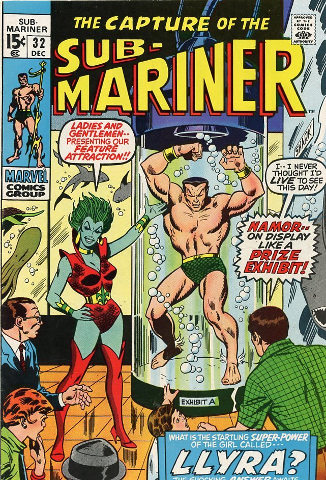 Sub-Mariner #22 (February, 1970)  Attack of the 50 Year Old Comic