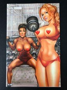 Counterpoint Joy & Pain 1 Monte Moore Ltd Ed  Nude Virgin Variant 79/100 - NM+