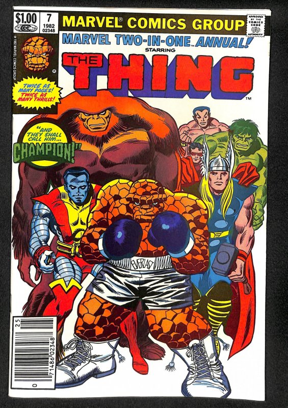 Marvel Two-in-One Annual #7 (1982)