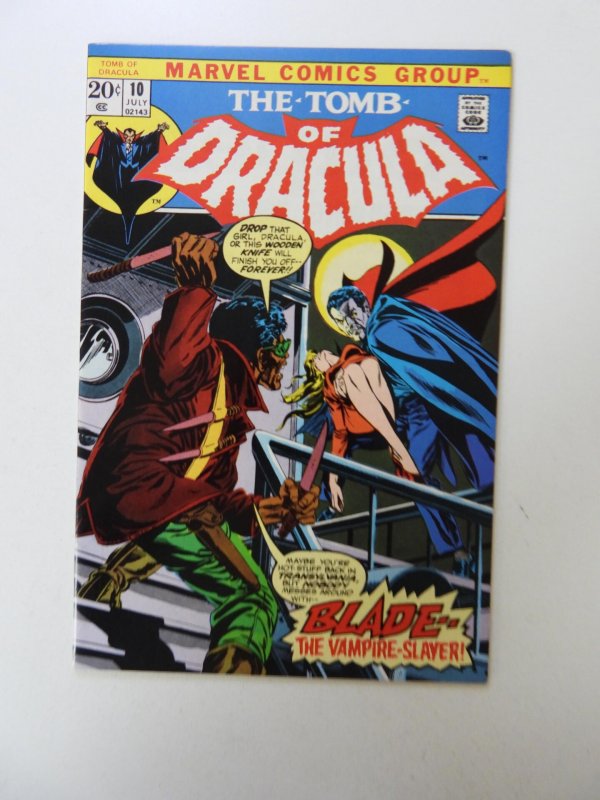 Tomb of Dracula #10 (1973) 1st appearance of Blade VF+ condition