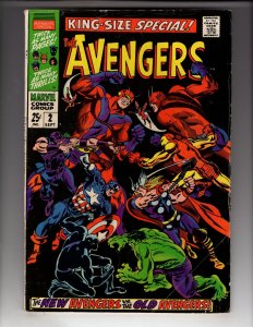 The Avengers Annual #2 (1968) 1st Scarlet Centurion! / CR400-MB#3