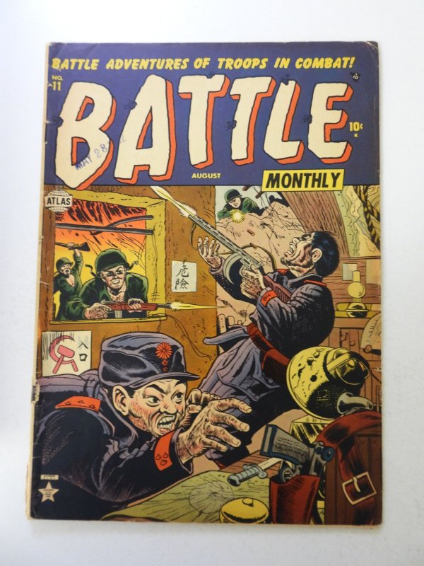 Battle #11 (1952) VG- condition see description