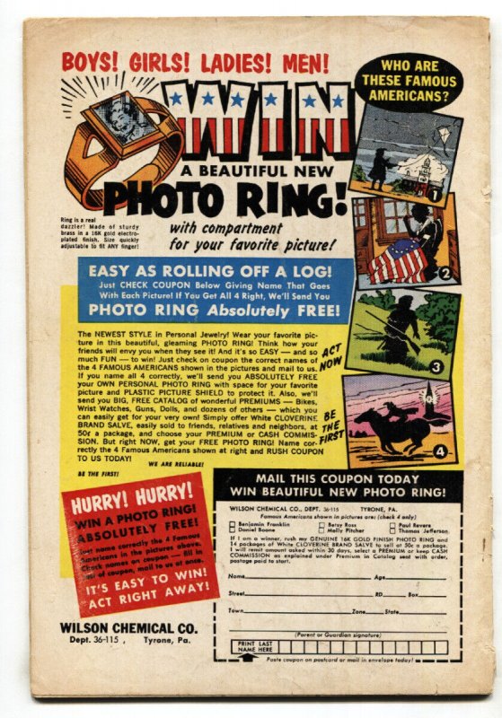 WONDER WOMAN #123--comic book--1961--DC--SILVER AGE--G