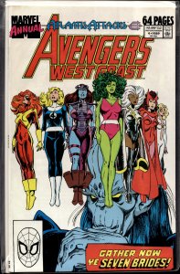 Avengers West Coast Annual #4 (1989)