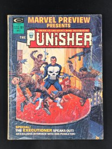 Marvel Preview #2 (1975) GD 1st Origin of the Punisher!