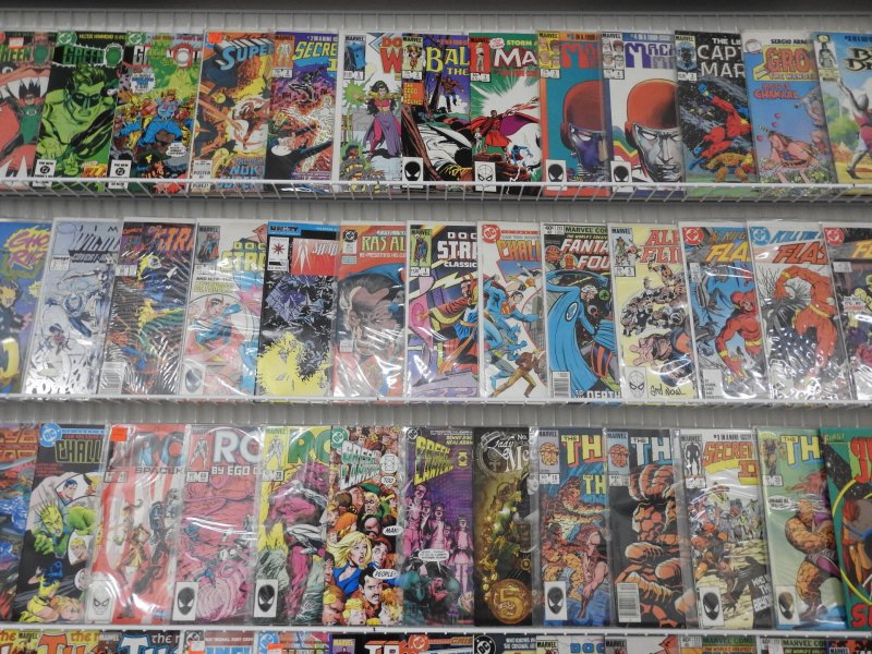 Huge Lot 160+ Comics W/ Green Lantern, Flash, Thor+ Avg VF- Condition!!