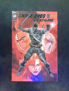 Snake Eye Deadgame #1B  IDW Comics 2020 VF+  Liefeld Variant