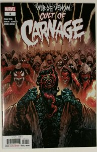 Absolute Carnage lot; #1 cover A & B. Cult of Carnage, Scream 2 all NM or better
