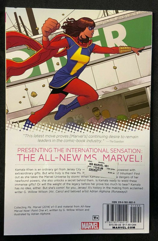 MS. MARVEL NO NORMAL TRADE PAPERBACK VOL. 1 VF/NM