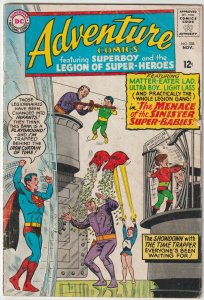Adventure Comics #338 (Nov 1965, DC), G condition (2.0), Legion stars
