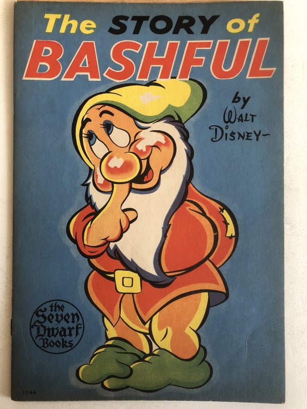 The Story of Bashful-VG, 1938.1 loose page,cvr has good color