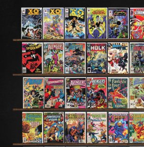 Huge Lot 150+ Comics with The Avengers, Fantastic Four, X-Factor & More!