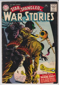 Star Spangled War Stories #54 (Feb 1957) 3.0 GD/VG DC War Comic