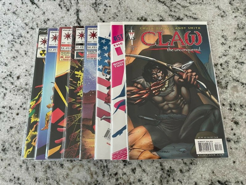 8 Comics Claw 3 Dark Age 1 American Way 8 Solar Man Of Atom 27 29 36 37 38 DH31