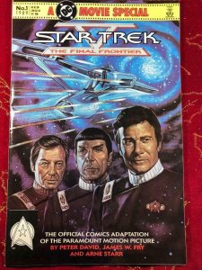 STAR TREK Final Frontier #1, VF, Captain Kirk, Spock, Nimoy, Sulu, 1989