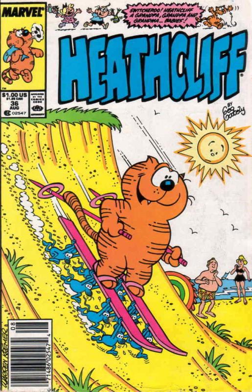 Heathcliff #36 VF/NM; Marvel | save on shipping - details inside