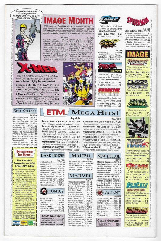 WildC.A.T.s: Covert Action Teams #1 Direct Edition (1992)