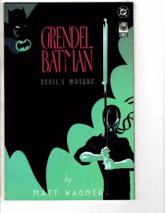 Grendel Batman Devil's Masque DC Comico Comic Book # 2 Matt Wagner VF/NM HJ7