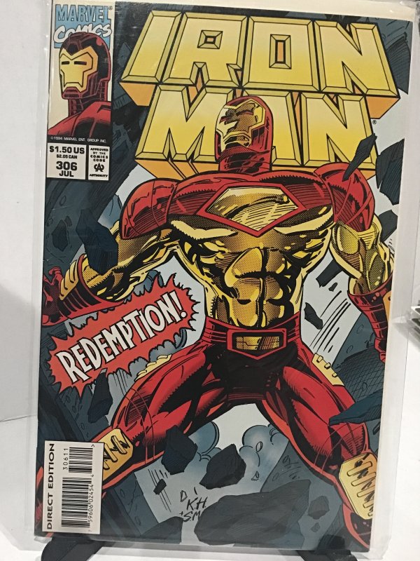 Iron Man #306 Direct Edition (1994)