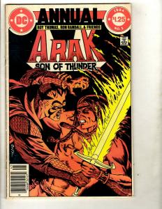 12 Arak Son of Thunder DC Comics # 3 4 5 8 20 21 22 23 25 27 28 Annual # 1 EK4