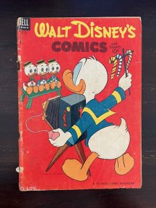 Walt Disney's Comics and Stories # 159 Dell 1953 0.5 Poor