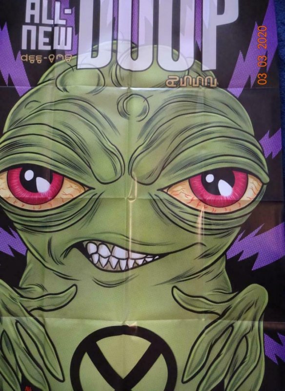 ALL NEW DOOP  Promo Poster, 24 x 36, 2014, MARVEL Unused more in our store 539