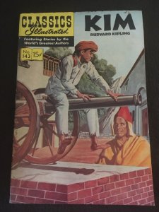 CLASSICS ILLUSTRATED #143: KIM HRN 143 G Condition