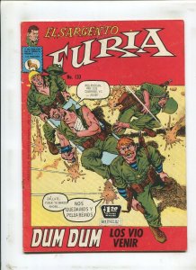 EL SARGENTO FURIA #133 - DUM DUM LOS VIO VENIR! - (4.0) 1972
