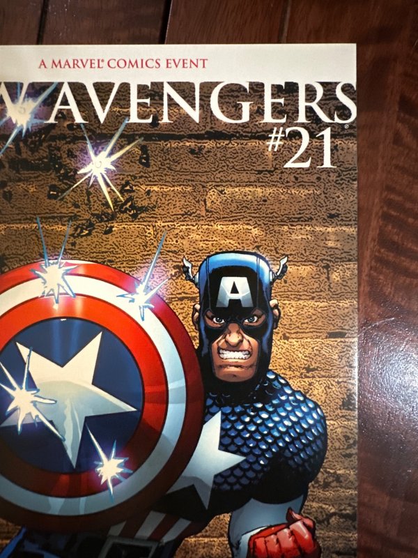 New Avengers #21 Second Print Cover (2006)