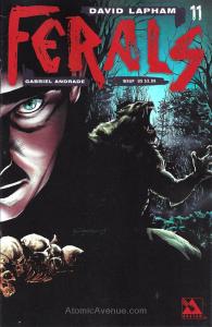 Ferals #11A VF ; Avatar | Werewolf Horror Wrap Variant