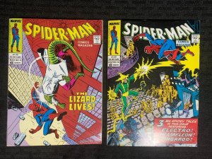 1988 SPIDER-MAN Comics Digest Magazine #8 & 10 FVF 7.0 Romita / Buscema