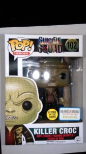 Funko Pop! Suicide Squad Killer Croc Barnes & Noble Exclusive Vinyl Figure #1...