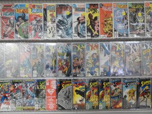 Huge Lot 103 Comics W/ Superman, X-Men, Warlord, +More! Avg VF- Cond!