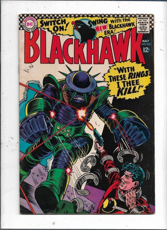 BLACKHAWK #232 COMIC BOOK ~ DC 1962  