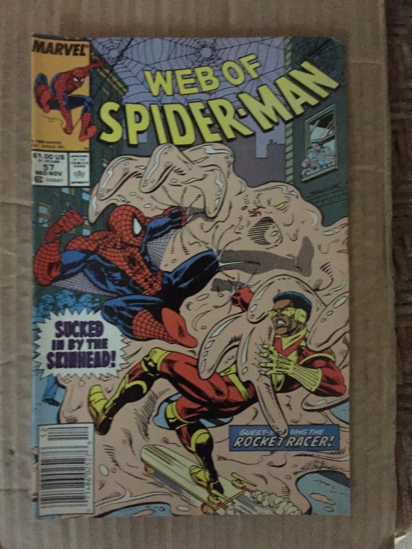 Web of Spider-Man #57 (1989)