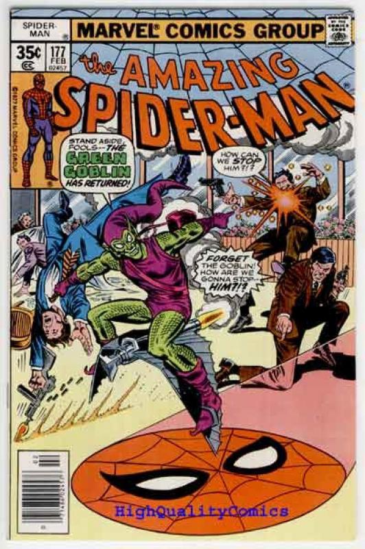Amazing SPIDER-MAN #177, VF/NM, Green Goblin, Ross Andru, 1963 1978, Len Wein