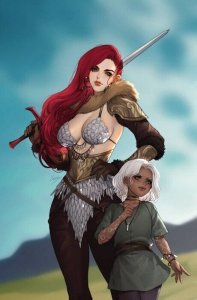 RED SONJA #8 LEIRIX LI VIRGIN COVER NM.