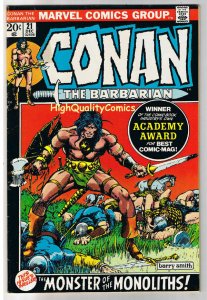 CONAN the BARBARIAN 21, FN+, Barry Smith, Robert Howard, 1970, more in store