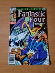 Fantastic Four #221 Newsstand Variant ~ VF NEAR MINT NM ~ 1980 Marvel Comics