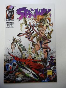 Spawn #9 1st App of Angela! VF/NM Condition