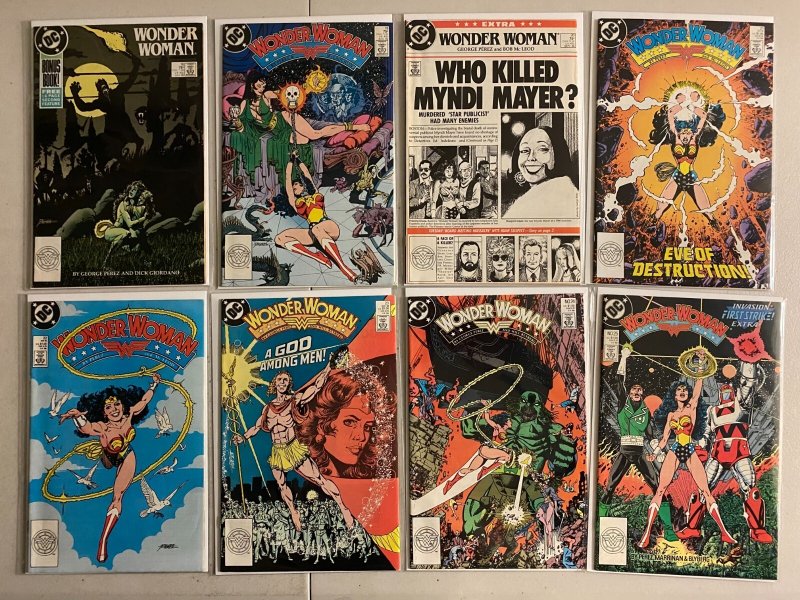Wonder Woman #2-40 DC 2nd Series (avg 6.5 FN+) 36 diff (1987 to 1990)