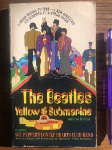 The Beatles yellow submarine PB, 128p, great cond.&art